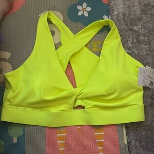 Fabletics oasis twist sports bra size 2x